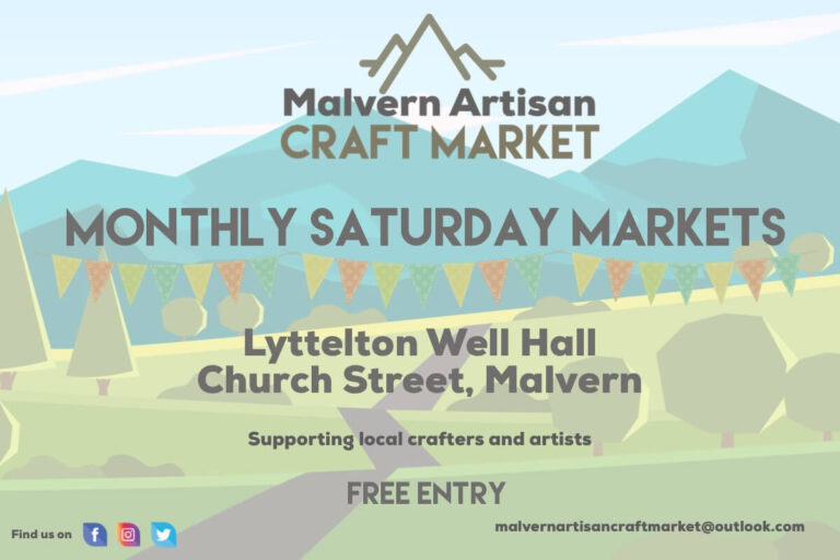 Lyttelton Well Hall, Malvern Artisan Craft Market